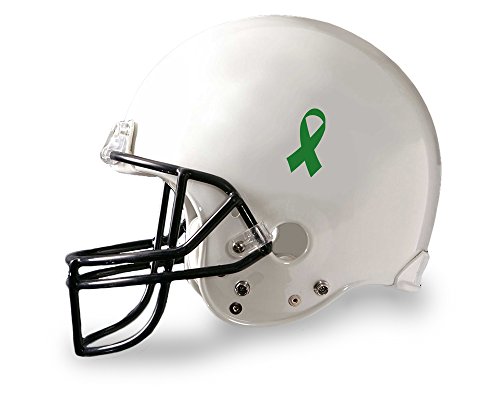 Small Green Ribbon Awareness Decal (1 Decal - Retail)