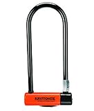 Kryptonite Evolution Series 4 LS Bicycle U-Lock with Transit FlexFrame Bracket (4-Inch x 11.5-Inch)