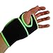 Inerzen Wrist Support Hot and Cold Gel Therapy Wrap - Includes Hot or Cold Gel Pack for Pain Relief - Microwavable, Freezable, Reusable (One Size Fits All)