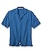 Tommy Bahama Woven Shirt Mens Medium Button-Front Silk