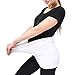 DIRAVO 3 Pack Womens Maternity Belly Band for Pregnancy Non-slip Silicone Stretch Pregnancy Support Belly Belt Bands (Medium, black+white+grey)