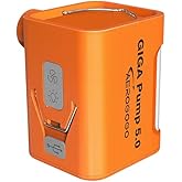 Aerogogo Pump 5.0 Portable air Pump with 3600mAH Battery 5kPa Air Pump for Inflatables Rechargeable Pump, Orange