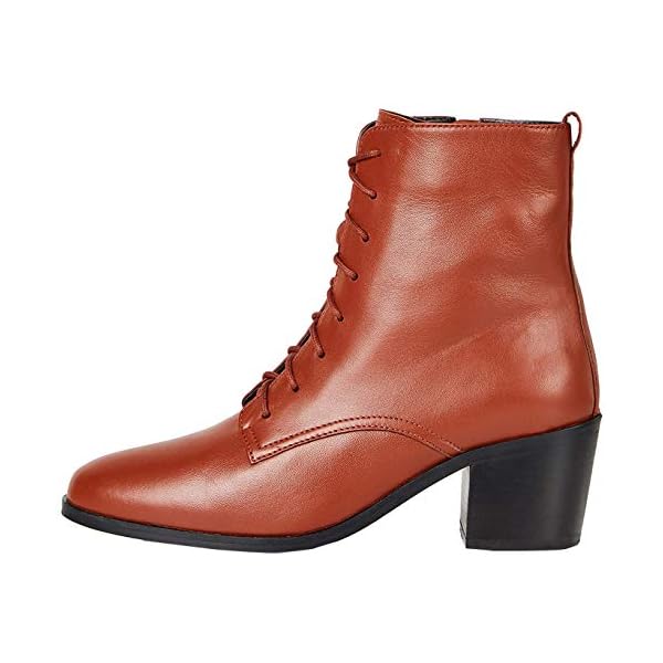 Marca Amazon - find. R2899, Botines Women's, Marrón (Red Rouge), 37 EU