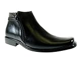 Majestic Men's 38307 Ankle High Double Zippered Classic Boots