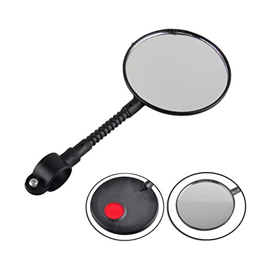 B bangcool 2PCS Bike Mirror Bendable Bicycle Mirror Bike Rear View Mirror - Thumbnail 4
