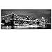 Large Size Xlarge Modern Canvas Wall Art Black and White New York Cityscape Brilliant Brooklyn Bridge Canvas Prints Home Office Wall Decoration