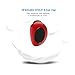 Bluetooth earbuds,Bpuls wireless headphones V4.1 Mini Invisible Car and sport Headset [Magnetic Charging] Single In Ear Earpiece Smallest Wireless Bluetooth Earbud Earphone with HD Mic (Red)
