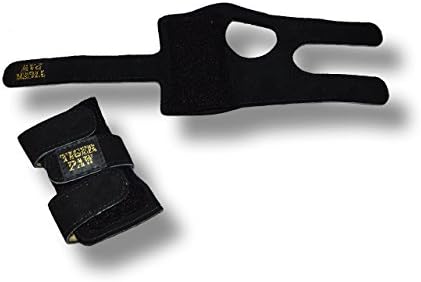 Tiger Paws Gymnastics Wrist Support Wraps (medium (black))