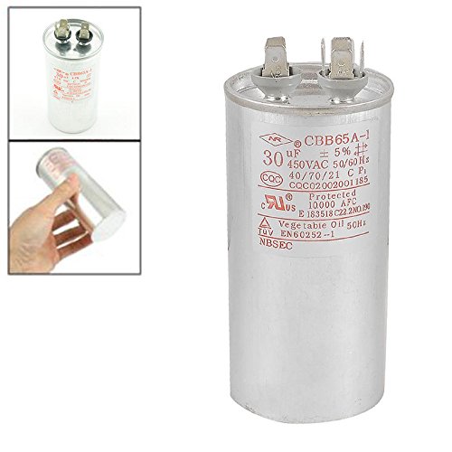 Capacitor Air Conditioning 30uf 450v Compressor Startup Capacitor