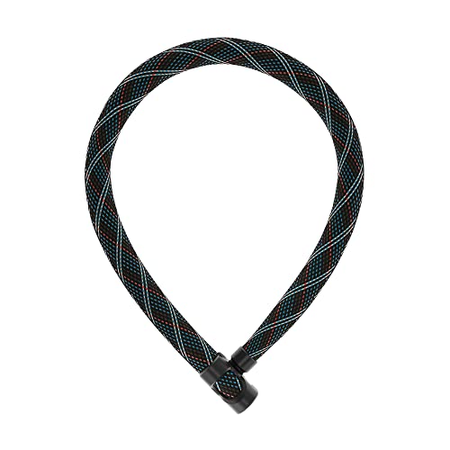 ABUS Kettenschloss IVERA Chain 7210 – Fahrradschloss mit hochflexibler IvyTex-Kunstfaserummantelung – ABUS-Sicherheitslevel 8 – 85 cm – Grau thumbnail 1