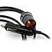 Xprite 6.5 Inch Cigarette Extender Extension Cord/Cable/Wire with 12V Cigarette Lighter Plug