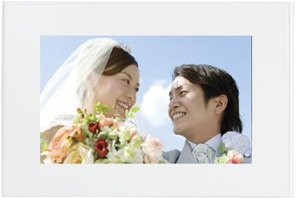 Amazon Fujifilm デジタルフォトフレーム 7インチ 内蔵メモリー1gb 解像度800 480 ホワイト Dp 700sh W 富士フイルム デジタルフォトフレーム