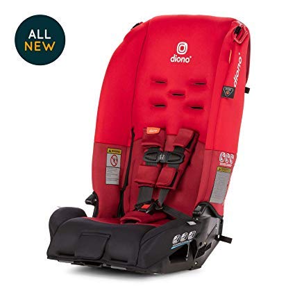 Diono Radian 3R All-in-One Convertible Car Seat, Red