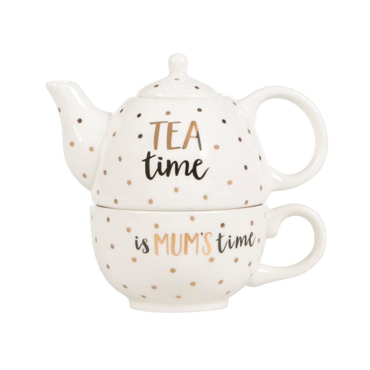 Sass & Belle Mum Time Teapot for One