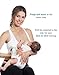 Essential Pump&Nurse All in One Nursing and Hands Free Pumping Bra, US Company, Black S