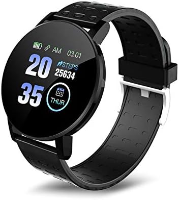 Bluetooth Smart Watch Men Women Blood Pressure Smartwatch Sports Wrist  Watch Whatsapp for Android iOS Smartwatch Color Black Wearable Technology