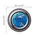 Vktech® Shark Ocean View Wall Sticker 3D Porthole Window Kids Room Home Decor Art