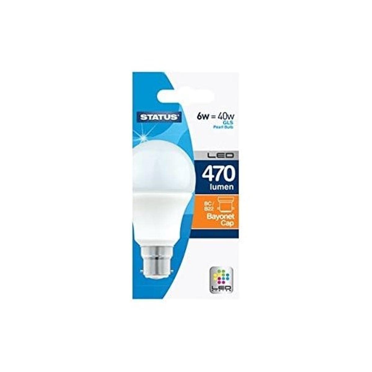 Status LED 470 Lumens Bayonet Cap, 80g