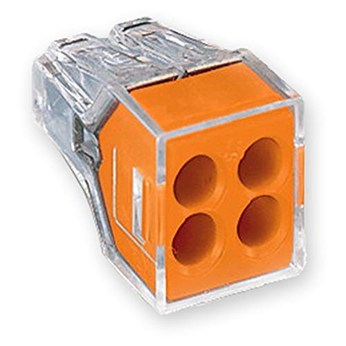 WAGO 773164 Push Wire Connector 4 Conductor 10 PK Pricepulse