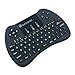 Beastron 2.4G Mini Wireless Keyboard with Touchpad＆QWERTY Keyboard, Backlit Portable Handheld Keyboard Wireless with Remote for Laptop,PC,Google Android TV,Xbox,PS3/4 .Black