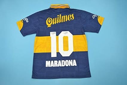 19+ Camiseta Boca Juniors Maradona Gif