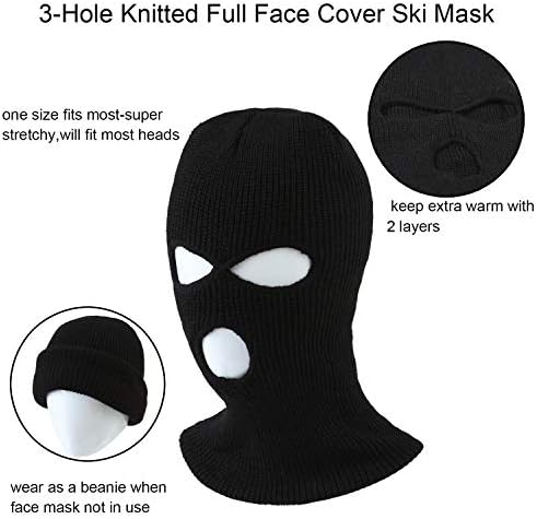 A winter face mask in appropriate size and warm material, priced at $14.99 as of August 9, 2023.