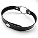 Jovivi Punk Vintage Choker Punk Emo O-Ring Pu Leather Collar Necklace