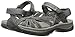 KEEN Women's Rose Sandal, Gargoyle/Raven, 7 M US