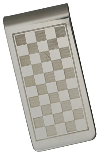 Silver Stainless Steel Slim Money Clip