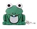 Kikkerland KRL12TC Frog LED Keychain with Sound