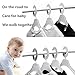 Baby Closet Dividers for Baby Clothes, 7X Unisex Baby Clothing Size from Newborn Infant to 24 Months, baby clothes dividers, Closet Organizer, Nursery Decor & Baby Gift (Geometric)