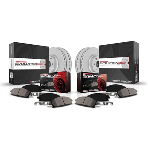 PowerStop Front and Rear Brake Kit for Land Rover Discovery 2017 |Rover Range R…