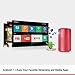 Nebula Capsule, by Anker, Smart Wi-Fi Mini Projector, Red, 100 ANSI Lumen Portable Projector, 360° Speaker, Movie Projector, 100 Inch Picture, 4-Hour Video Playtime, Outdoor Projector—Watch Anywhere