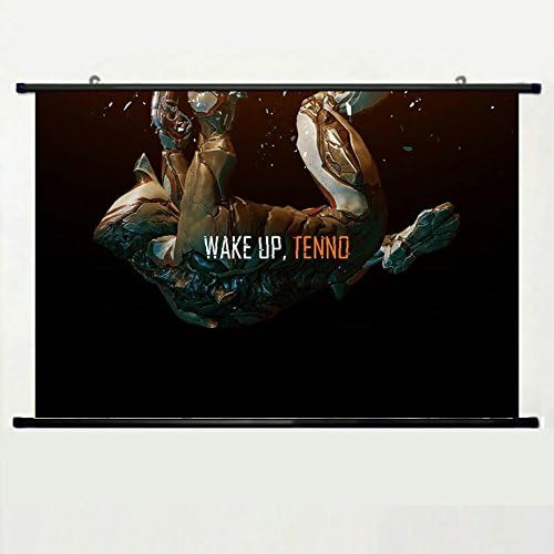 Hot Sale Home Decor Awesome Warframe Wall Scroll Poster High Quality Game Poster Fabric Painting 24 X 16 Inch (60cm X 40 cm)