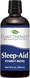 Plant Therapy Essential Oil | Sleep Aid Synergy |Calming & Sleep Blend | 100% Pure, Undiluted, Natural Aromatherapy, Therapeutic Grade | 100 milliliter (3.3 ounce)