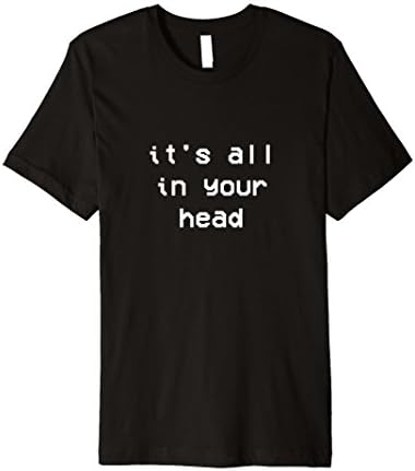 Men's Vaporwave aesthetic it's all in your head VHS 90s Medium Black