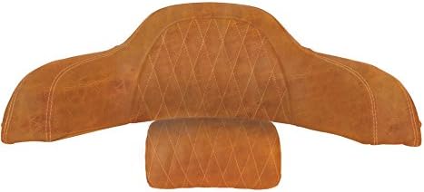 Indian Motorcycles Genuine Leather Trunk Backrest Pad Desert Tan 2880284-06