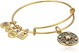 Alex and Ani Charity By Design Wings of Change Expandable Rafaelian Gold Bangle Bracelet