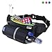 Peak Gear Waist Pack and Water Bottle Belt - Improved Belt Strap - Hydration Fanny Pack for Jogging, Walking or Hiking | Yellow
