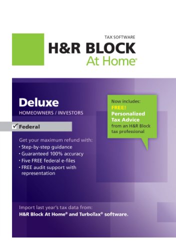 H&R Block At Home Deluxe 2012 [Download] (Old Version)