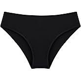 Moily Kids Girls Solid Color Swim Bottoms Triangle Bikini Briefs Swimwear Gymnastics Dance Sports Underpants