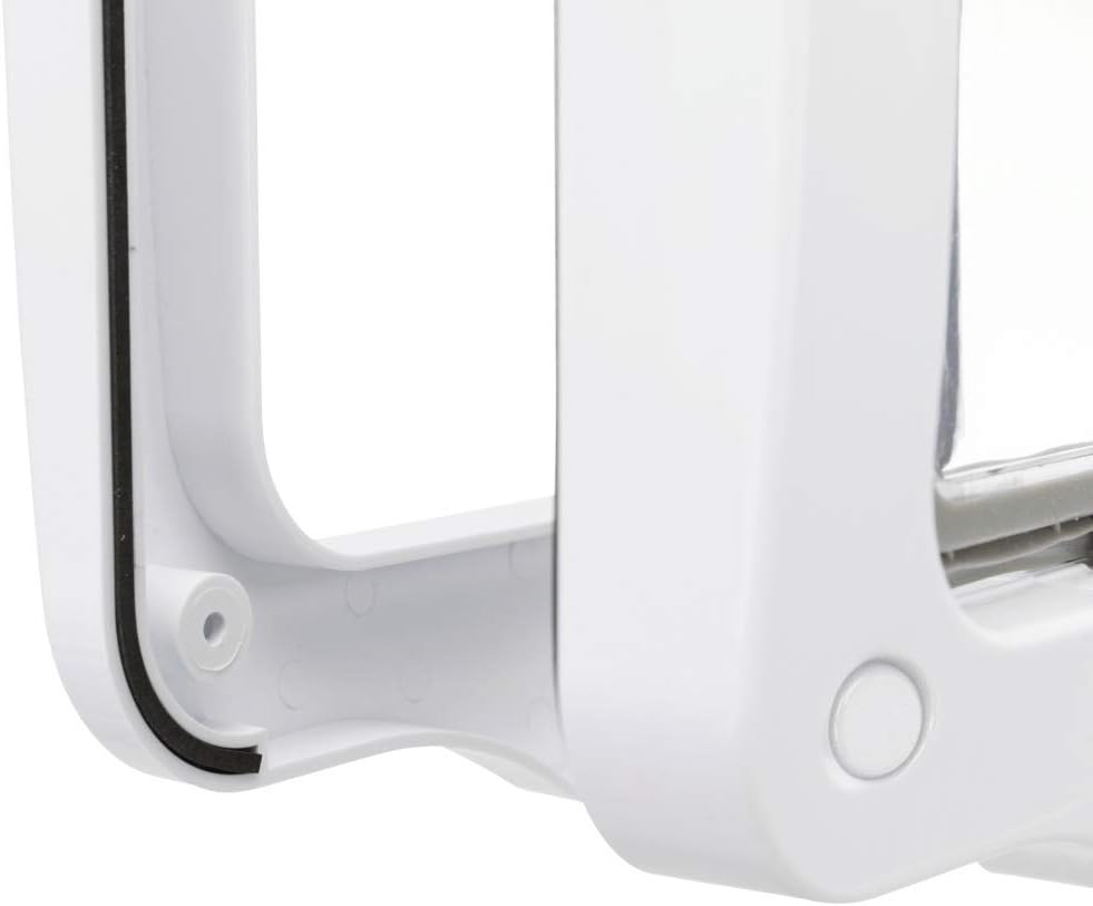 Trixie 4-Way Cat Flap, White, 490 g, M - Image 4