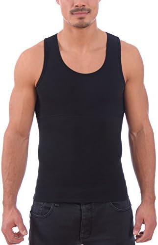 Men's Instaslim Shapewear Compression Sculpting A-Shirts Tank Tops