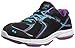 Ryka Women's Devotion Walking Shoe,Black/Dark Purple/Light Blue,10 M US