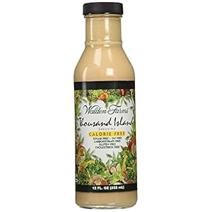 Walden Farms Calorievrije saladedressing 355 ml Thousand Island, 72457331020, 12 oz.