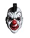 Slipknot Deluxe Overhead Clown Mask, Black, One Size