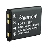 Insten EN-EL10 Compatible Lithium-ion Battery for Nikon CoolPix S200 / S210 / S220 / S230 / S3000 / S4000 / S500 / S510 / S520 / S570 / S60 / S600 / S660 / S700 SLR Camera