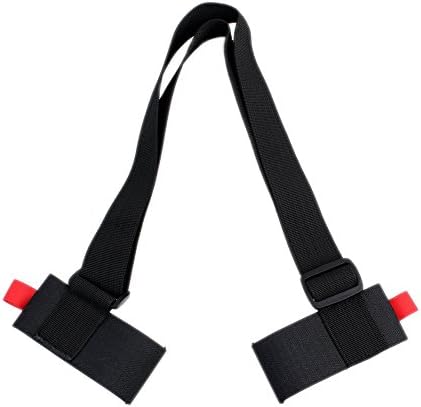 Adjustable Ski Shoulder Strap, Handle Belt Thick Strong Shoulder Carrier Ski Belt Velcro Sponge Pad Hand Portable Strap