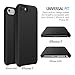 iPhone 8 7 6s 6 Case, Maxboost [SnapPro Series] Apple iPhone 7 Cover with GXD Impact Gel Cushion [Matte Black] Premium Shock-Absorption Protection Frame Enhanced Soft Touch Coating Protective Case