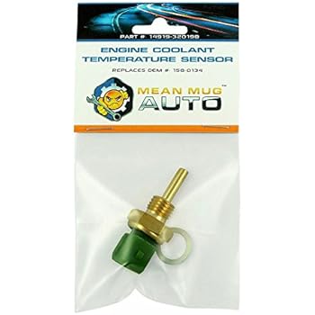 Mean Mug Auto 14919-32019B Engine Coolant Temperature Sensor With Washer - For: Nissan, Infiniti, More - Replaces OEM #: 158-0134, SU405